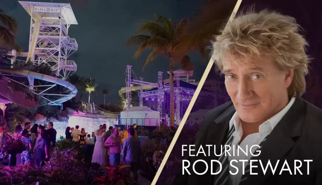 Beach Party Rod Stewart Baha Mar