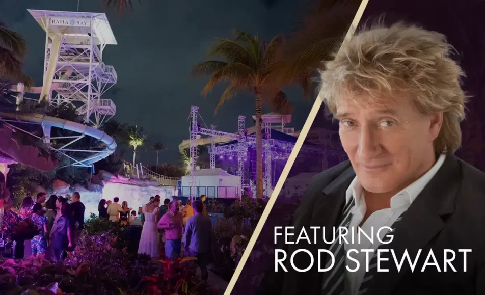 Beach Party Rod Stewart Baha Mar