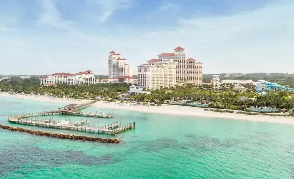 Baha Mar Resort Drone Shot