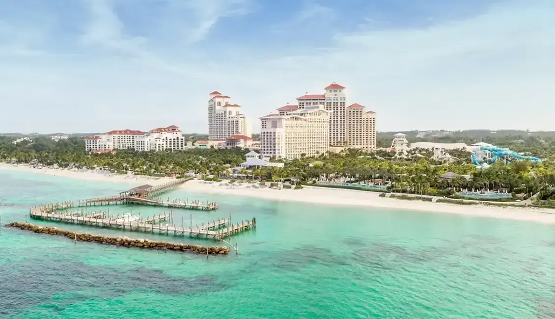 Baha Mar Resort Drone Shot